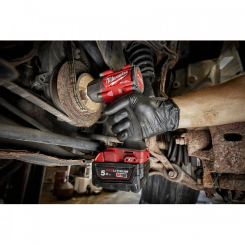 Гайковерт аккумуляторный бесщёточный MILWAUKEE 1/2\" (881 Нм) M18 FMTIW2F12-0Х, с кольцом (каркас)