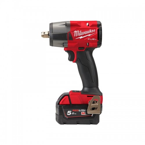 Гайковерт аккумуляторный бесщеточный MILWAUKEE 1/2\" (881Нм) M18 FMTIW2P12-502X, с пином (ЗУ+2Х5Ач)