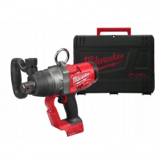 Гайковерт аккумуляторный бесщеточный MILWAUKEE 1'' (2400Нм) M18 ONEFHIWF1-0X, с кольцом (каркас)