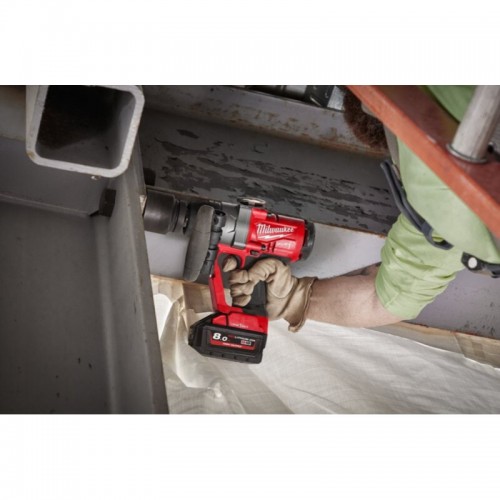 Гайковерт аккумуляторный бесщеточный MILWAUKEE 1'' (2400Нм) M18 ONEFHIWF1-0X, с кольцом (каркас)