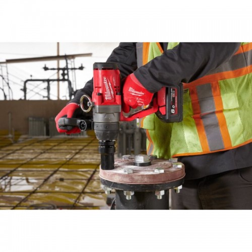 Гайковерт аккумуляторный бесщеточный MILWAUKEE 1'' (2400Нм) M18 ONEFHIWF1-0X, с кольцом (каркас)