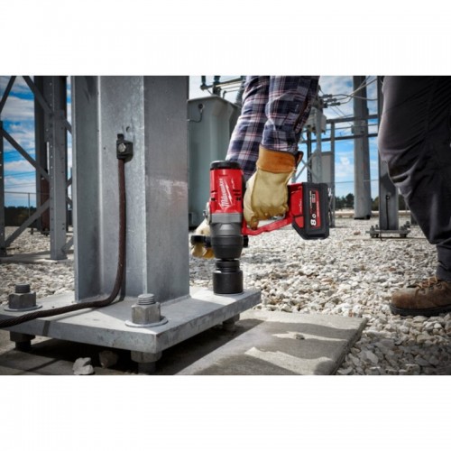 Гайковерт аккумуляторный бесщеточный MILWAUKEE 1'' (2400Нм) M18 ONEFHIWF1-0X, с кольцом (каркас)