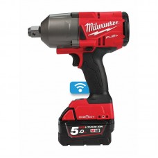 Гайковерт аккумуляторный бесщёточный MILWAUKEE 3/4\" (2034Нм) M18 ONEFHIWF34-502X, с кольцом