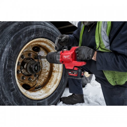 Гайковерт аккумуляторный бесщеточный MILWAUKEE 1'' (2711Нм) M18 ONEFHIWF1D-0C, с кольцом (каркас)