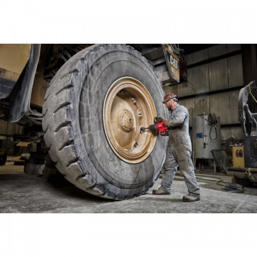 Гайковерт аккумуляторный бесщеточный MILWAUKEE 1'' (2711Нм) M18 ONEFHIWF1D-0C, с кольцом (каркас)