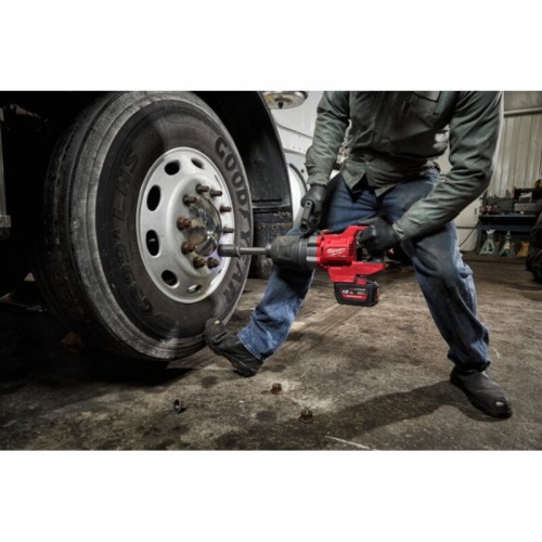 Гайковерт аккумуляторный бесщеточный MILWAUKEE 1'' (2711Нм) M18 ONEFHIWF1D-0C, с кольцом (каркас)
