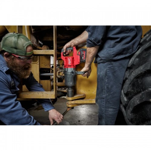 Гайковерт аккумуляторный бесщеточный MILWAUKEE 1'' (2711Нм) M18 ONEFHIWF1DS-0C, с кольцом (каркас)