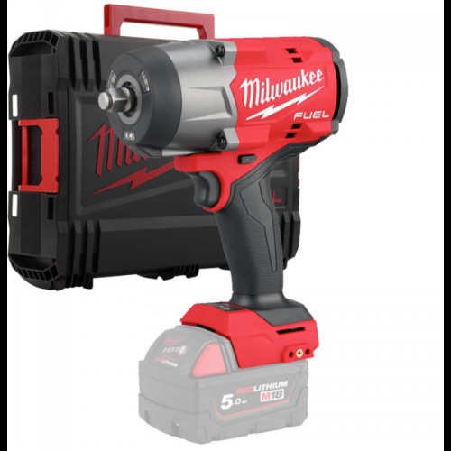 Гайковерт аккумуляторный бесщёточный MILWAUKEE 1/2\" (2034 Нм) M18 FHIW2F12-0X, с кольцом, (каркас)