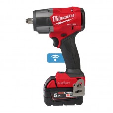Гайковерт аккумуляторный бесщеточный TORQUE-SENSE™ MILWAUKEE 1/2\" (67-338 Нм) M18 ONEFMTIW2FC12-0X