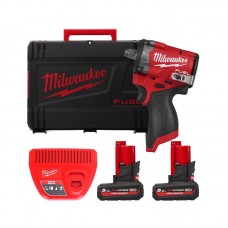 Гайковерт аккумуляторный бесщёточный MILWAUKEE 1/2\" (746 Нм) M12 FCIWF12G3-502X,с кольцом
