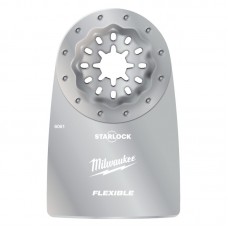 Скребок гибкий для мультитула STARLOCK MILWAUKEE, 52x37мм для удаления силикона, клея, краски