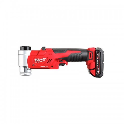 Пробойник аккумуляторный для отверстий FORCE LOGIC™ MILWAUKEE M18 HKP-201CA (ЗУ+2акк.Х2Ач+насадки)