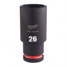 Головка ударная ShW 1/2'' SKT MILWAUKEE, удлиненная, 26мм