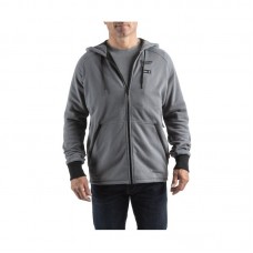 Толстовка с подогревом с капюшоном MILWAUKEE, M12 HHGREY4-0 (L), серая (размер L)
