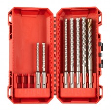 Набір бурів SDS-PLUS MX4 PACKOUT MILWAUKEE, (5/6/6/8/8/10/12мм), (7шт), (заміна на 4932500060)