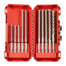 Набор буров MX4 SDS-PLUS PACKOUT MILWAUKEE (5-12мм) (10шт), (замена на 4932500062)
