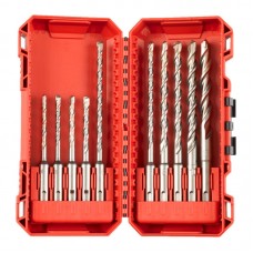 Набір бурів SDS-PLUS M2 PACKOUT MILWAUKEE, (5/5/6/6/6/6/8/8/10мм) (10шт)