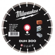 Диск алмазный MILWAUKEE DUH 300, Ø300мм (железобетон, кирпич)