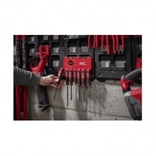 Держатель для ключей PACKOUT MILWAUKEE SMALL HOOK ROW (7 крючков) (100x232x77мм)