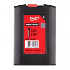 Набор зенковок HSS Co MILWAUKEE (Ø6.3-20.5), (6шт)