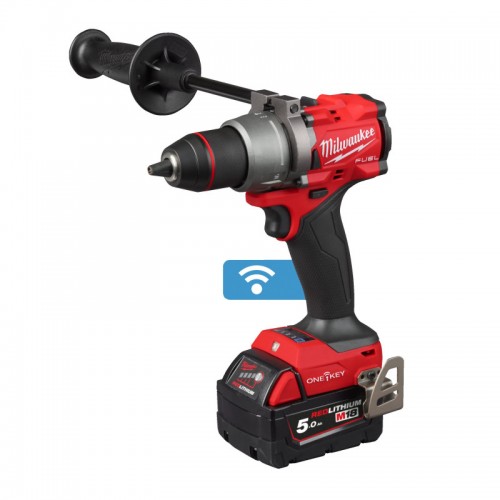 Дрель-шуруповёрт аккумуляторная бесщёточная MILWAUKEE M18 ONEDD3-502X 158Нм (ЗУ+2акк.Х5Ач+HDкейс)