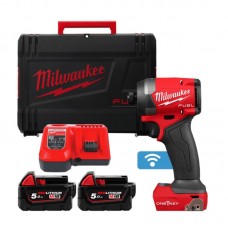 Шуруповерт ударный аккумуляторный бесщёточный MILWAUKEE (226Нм) M18 ONEID3-502X (ЗУ+2аккХ5Ач+HDкейс)