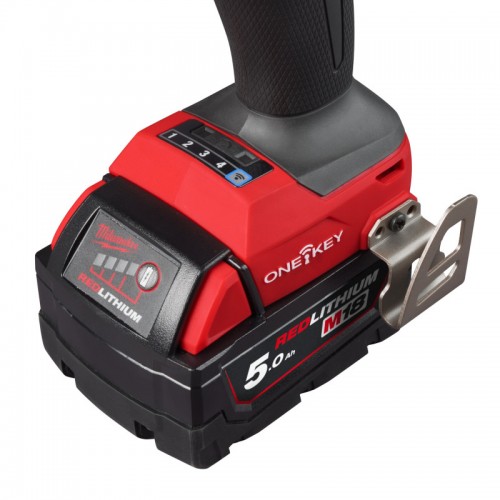 Шуруповерт ударный аккумуляторный бесщёточный MILWAUKEE (226Нм) M18 ONEID3-502X (ЗУ+2аккХ5Ач+HDкейс)