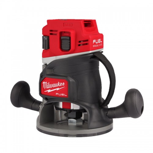 Фрезер аккумуляторный кромочный бесщеточный MILWAUKEE M18 FR12KIT-0P (каркас+подошвы)