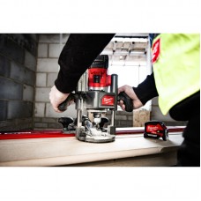 Фрезер аккумуляторный кромочный бесщеточный MILWAUKEE M18 FR12KIT-0P (каркас+подошвы)