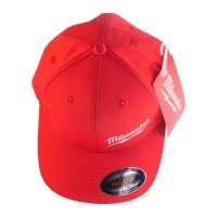 Бейсболка BCS RD SM MILWAUKEE, червона, розмір S/M