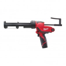 Пистолет для герметика аккумуляторный MILWAUKEE M12 PCG/310C-201B (310мл) (ЗУ+1акк.Х2Ач+сумка)