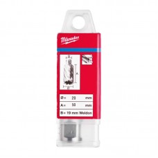 Кольцевая фреза по металлу MILWAUKEE HSS (WELDON), Ø20x50мм