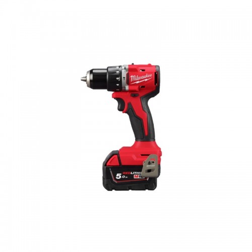 Дрель-шуруповёрт аккумуляторная бесщёточная ударная MILWAUKEE M18 BLPDRC-502C (60Нм) (ЗУ+2Х5Ач+кейс)
