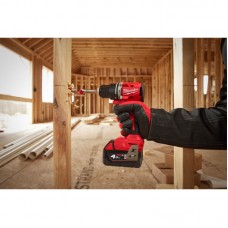Дриль-шуруповерт акумуляторна безщіткова ударна MILWAUKEE M18 BLPDRC-422С (60Нм) (ЗУ+2ак.+кейс)