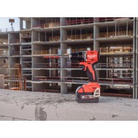 Дрель-шуруповёрт аккумуляторная бесщёточная ударная MILWAUKEE M18 BLPDRC-422С (60Нм) (ЗУ+2ак.+кейс)