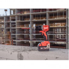 Дриль-шуруповерт акумуляторна безщіткова ударна MILWAUKEE M18 BLPDRC-422С (60Нм) (ЗУ+2ак.+кейс)