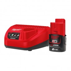Энергокомплект MILWAUKEE M12 NRG-201 (ЗУ С12+ 1акк.Х2Ач B2)