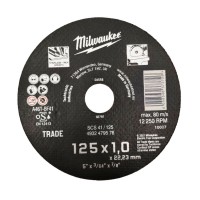 Диск відрізний MILWAUKEE Trade, SCS 41/125х1, Ø125мм