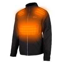 Куртка с подогревом с капюшоном MILWAUKEE, M12 HPJBL2-0XXL, черная (размер XXL)