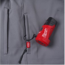 Куртка с подогревом размер \"М\" M12 HJGREY5-0  MILWAUKEE (без  з/у и аккумулятора)