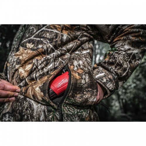 Куртка с подогревом MILWAUKEE, M12 HJCAMO6-0 (XXL), камуфляжная (размер XXL)