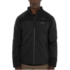 Куртка c электроподогревом премиальная MILWAUKEE M12 HJP-0 (S), черная (размер S)