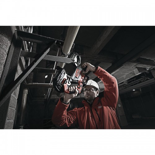 Пила ленточная аккумуляторная бесщёточная MILWAUKEE M18 CBS125-502C (ЗУ+2акк.Х5Ач+кейс)