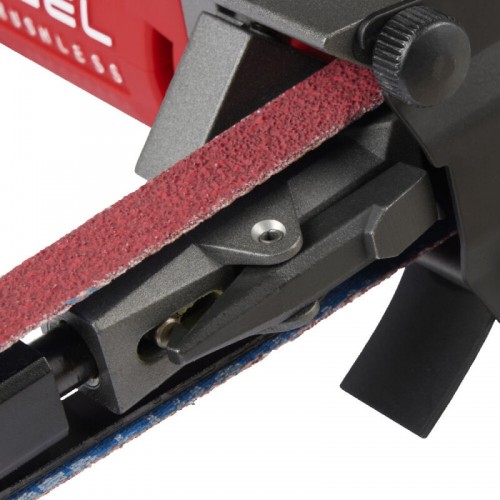 Шлифмашина ленточная аккумуляторная бесщеточная MILWAUKEE M12 FBFL10-0 (10мм) (каркас)