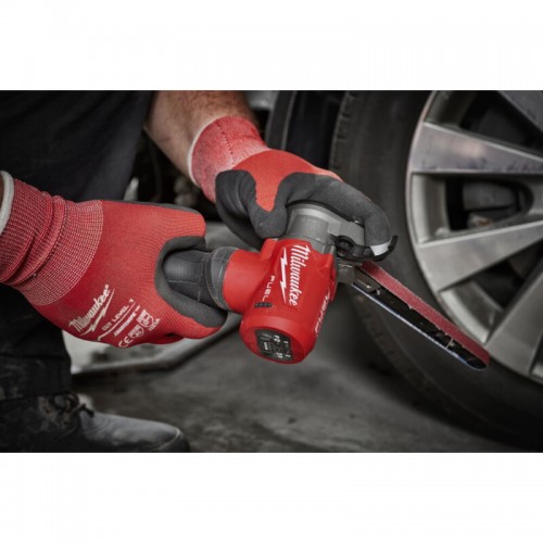 Шлифмашина ленточная аккумуляторная бесщеточная MILWAUKEE M12 FBFL13-0 (13мм) (каркас)
