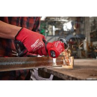 Шлифмашина ленточная аккумуляторная бесщеточная MILWAUKEE M12 FBFL13-402B (13мм) (ЗУ+2Х4Ач+сумка)