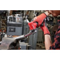 Шлифмашина ленточная аккумуляторная бесщеточная MILWAUKEE M12 FBFL13-402B (13мм) (ЗУ+2Х4Ач+сумка)