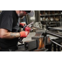 Шлифмашина ленточная аккумуляторная бесщеточная MILWAUKEE M12 FBFL13-402B (13мм) (ЗУ+2Х4Ач+сумка)