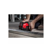 Нивелир линейно-точечный аккумуляторный MILWAUKEE M12 CLLP-0C (зелёный луч)