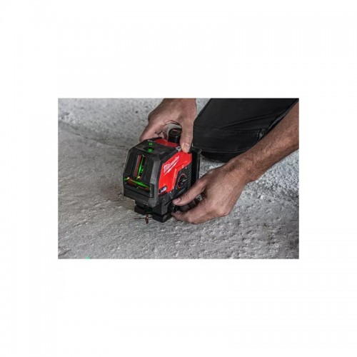 Нивелир линейно-точечный аккумуляторный MILWAUKEE M12 CLLP-0C (зелёный луч)